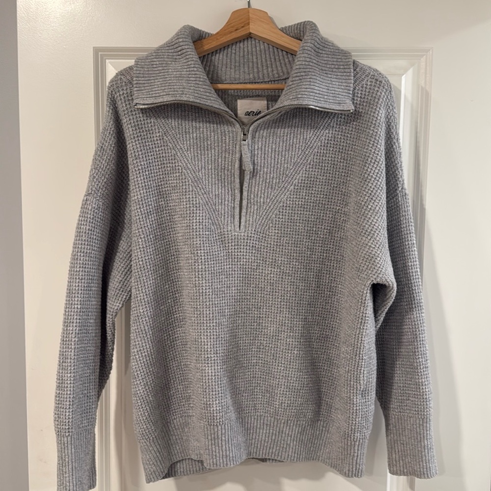 Grey Aerie Sweater Quarter Zip
